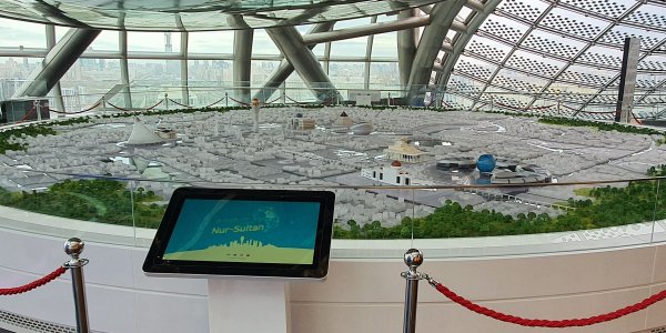 Nur-Alem Museum 8th floor Future Astana– renovation