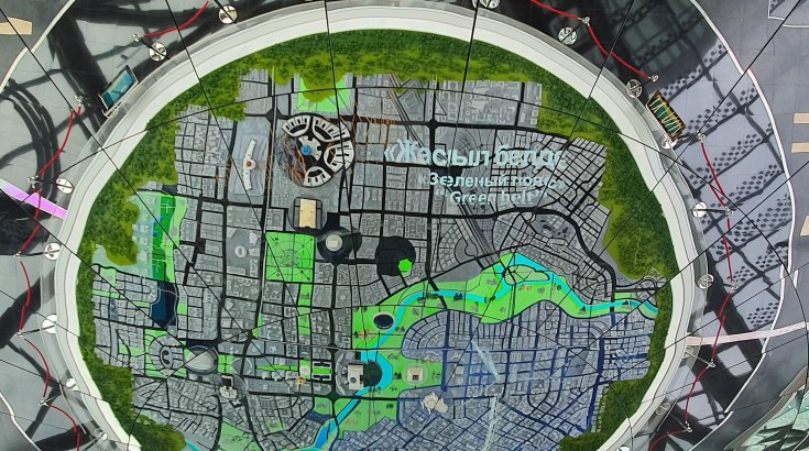 Музей будущего «Нур-Алем»: Концепт 8-го этажа «Будущая Астана»