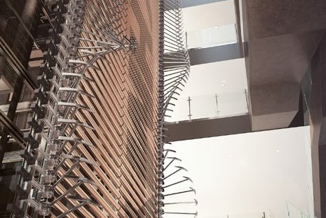 Кинетическая фигура для офиса Казахмыс