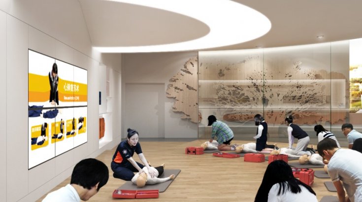 Тренировочный центр по основам безопасности в Шанхае (SOS Парк)