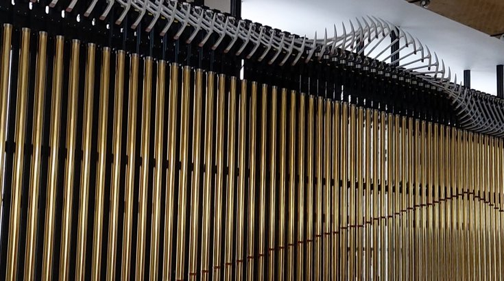 Кинетическая фигура для офиса Казахмыс