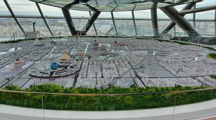 Музей будущего «Нур-Алем»: Концепт 8-го этажа «Будущая Астана»
