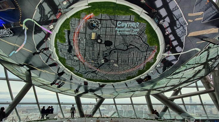 Музей будущего «Нур-Алем»: Концепт 8-го этажа «Будущая Астана»